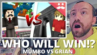 WATCHING Mumbo VS Grian (Minecraft Redstone VS Building) For The FIRST TIME! (Mumbo's Video)