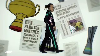 Lewis Hamilton - Chasing The Unprecedented: An Animated Short | History Awaits