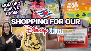 SHOPPING FOR OUR DISNEY CRUISE | What to Pack for Your Disney Cruise | Disney Cruise Tips 2024