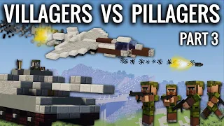 VILLAGERS VS PILLAGERS - Modern Warfare in Minecraft | Part 3