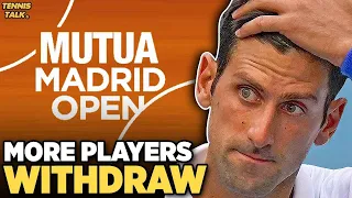 More Player Withdraws from Madrid Open 2024 | Tennis News
