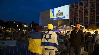 Rede vor Knesset: Selenskyj fordert Waffen und Sanktionen von Israel