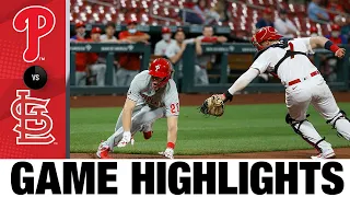 Phillies vs. Cardinals Game Highlights (4/28/21) | MLB Highlights