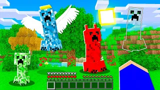 Minecraft MAS existem VÁRIOS tipos de CREEPERS!