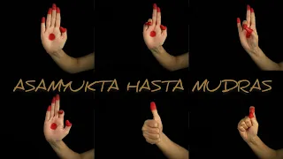 ASAMYUKTA HASTA | single hand gestures (with meaning) | kaladarpan | bharatnatyam | classical dance