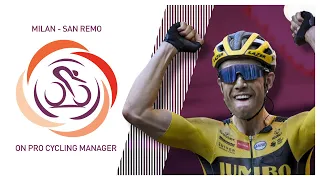 MILAN - SAN REMO 2020 // Pro Cycling Manager 2020 // @Timmsoski