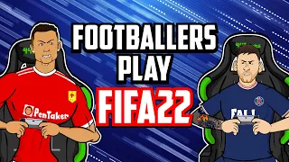 🎮Footballers play FIFA 22!🎮 (FIFAe Club World Cup Feat Messi Ronaldo Neymar + more! Frontmen 3.5)