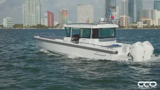 AXOPAR 37' PILOTHOUSE - Sea Trial at the Miami Boat Show