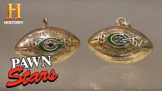 Pawn Stars: Green Bay Super Bowl Pendants | History