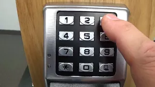 Adding a PIN to a Trilogy T3 lock at the keypad