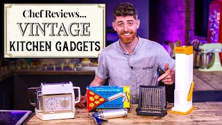 A Chef Reviews VINTAGE Cooking Gadgets | Sorted Food