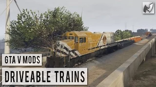 GTAV Mods - Driveable Trains