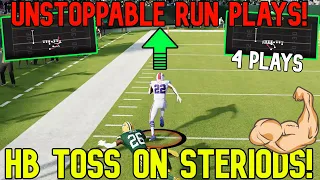 I Average 10+ A Carry🏃💨 With This OVERPOWERED RUN PLAY SCHEME! Madden NFL 22 Offense Tips & Tricks