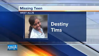 West Allis police searching for missing 17-year-old girl