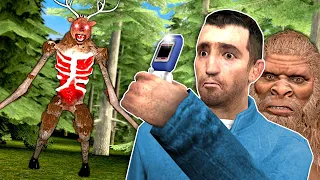 WENDIGO FOUND DURING BIGFOOT HUNT! - Garry's Mod Gameplay