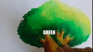 How to Draw a Tree with oil pastel-step by step