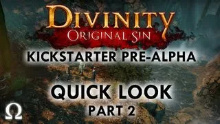 Ohm's "Divinity: Original Sin" Kickstarter Pre-Alpha Quick Look Part 2 - PC