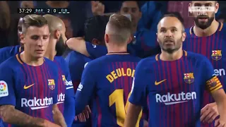 barcelona vs eibar 19 september 2017 6-1gools