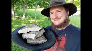 Limestone Bedrock Cracks- Wisconsin Gold Rush