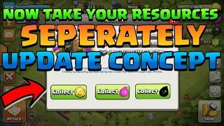 NOW YOU CAN COLLECT YOUR TREASURY SEPERATELY WITH THIS UPDATE CONCEPT | COC LOVERS