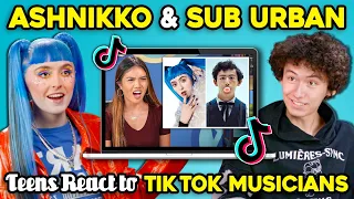 Ashnikko And Sub Urban React To Teens React To Viral TikTok Songs