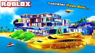 Final Evini Bitirdim...Ev Yapma Oyunu ! Roblox