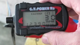 Review:- G.T. Power RC Professional Tachometer, for RC model aeroplanes