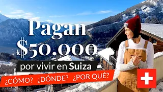 💰 50.000 DOLARES por vivir en ALBINEN🇨🇭ALPES SUIZOS! 🤭cómo vivir en SUIZA y que te paguen