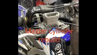 Motorcycle Brake Master Cylinder Rebuild the easy way in 20 minutes or less