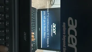 How to boot any acer laptop