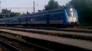 Vlaky-Chrást u Plzně - 22.8 2017