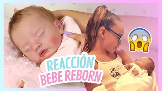 😱REACCIÓN de Estrella ABRIENDO SU PRIMER BEBÉ REBORN Ada Sweet® (Unboxing kit Sam )