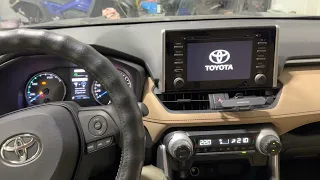 Русификация Toyota RAV4 2023гв. Из ОАЭ