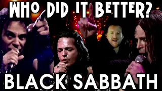 BLACK SABBATH Replacement Singers - Who Did It Better? Ozzy Osbourne -Dio - Ray Gillen - Tony Martin