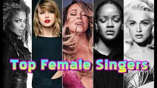 Most Top 10 Hits on the Hot 100: Female Artists