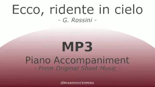 Ecco, ridente in cielo Piano Accompaniment