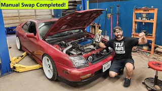 5th Gen Prelude Manual Swap Pt.2