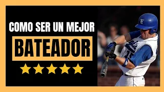 ► Descubre como ser un MEJOR BATEADOR de Beisbol (TIPS DE BATEO)