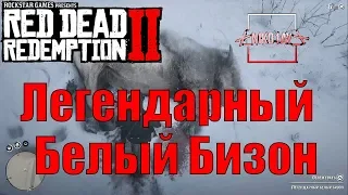 Red Dead Redemption 2 Легендарный Белый Бизон