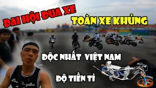 TOANBLACK ĐÔT NHẬP ĐẠI HỘI ĐUA XE ĐỘ KHỦNG VỚI HÀNG CHỤC CHIẾC XE ĐỘ QUÁ KHỦNG | VLOG