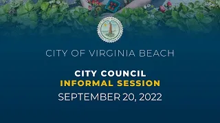 City Council Informal - 09/20/2022