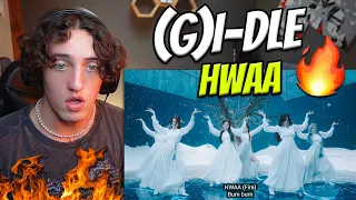 (G)I-DLE 'HWAA''(화(火花) OFFICIAL MUSIC VIDEO - REACTION !!!