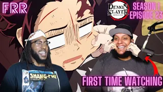 Demon Slayer 1x23 Reaction | Nezuko Stands Trial👨‍⚖️ | Friend Request Reviews