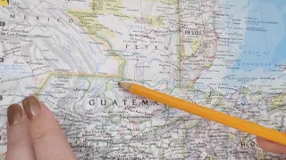ASMR ~ Alta Verapaz, Guatemala History & Geography ~ Soft Spoken Map Tracing Google Earth