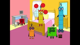 Numberblock Band but with their favorite items