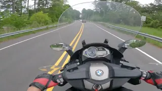 Riding the BMW C650GT