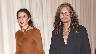 Steven Tyler Holds Hands With Rumored 28-Year-Old Girlfriend Aimee Ann Preston - See The Pic!