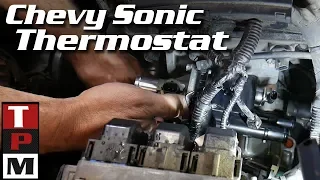 2013 Chevy Sonic and Cruze 1.8 Thermostat replacement for P0597 code