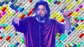 J. Cole, Album of the Year - Freestyle | Rhyme Scheme Highlighted