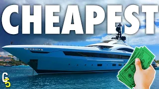 TOP 5 CHEAPEST MEGAYACHTS In The World Everyone Can Buy